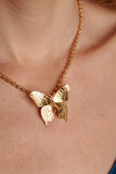 Butterfly Pendant in Gold