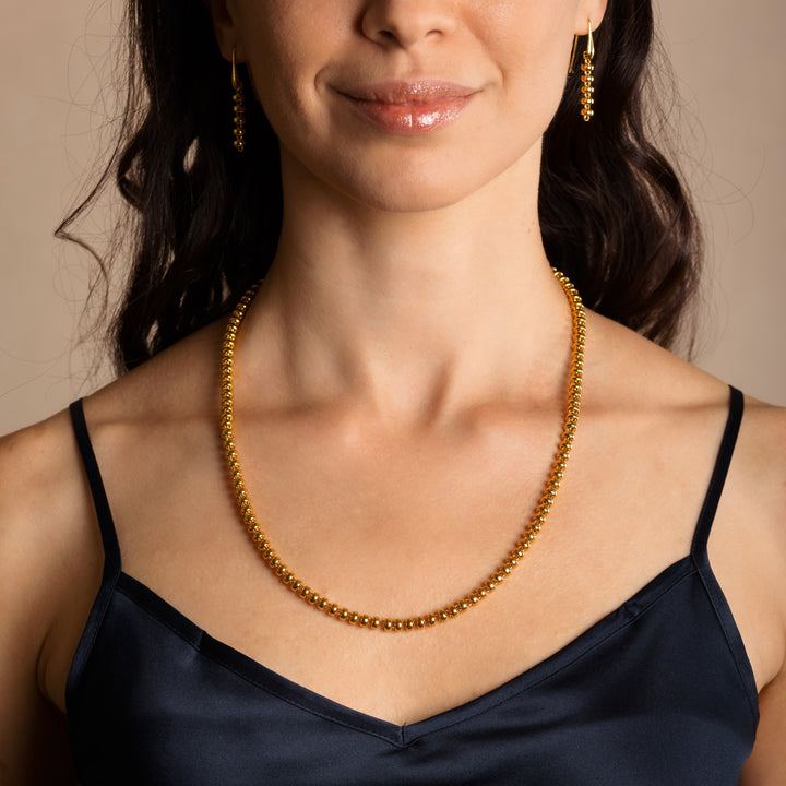 Ciambelle 5mm Necklace in Gold