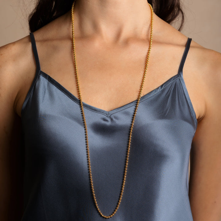 Ciambelle 3mm Necklace in Gold