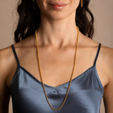Ciambelle 3mm Necklace in Gold